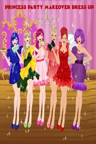 Princess Party Makeover Dress up screenshot 3