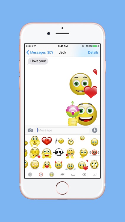 Animated Smiley Keyboard Pro