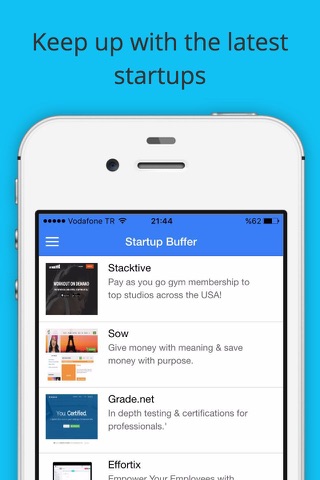 Startup Buffer-Discover Latest Startups screenshot 2