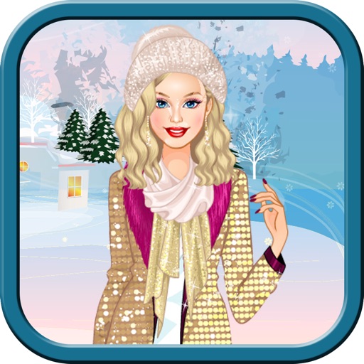 Winter Trends Dress Up Icon