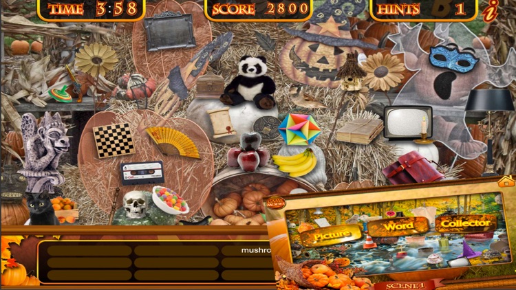 Fall Autumn Harvest - Hidden Object Spot and Find Objects Differences Halloween Game screenshot-3
