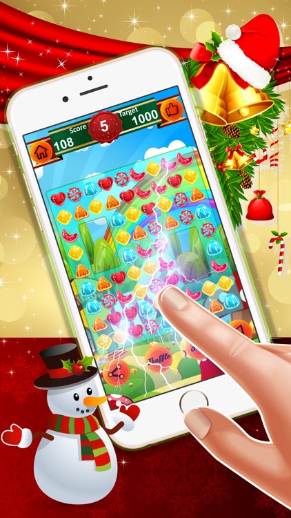 Jelly Candy Blitz : - Free matching 3 for Christmas season !