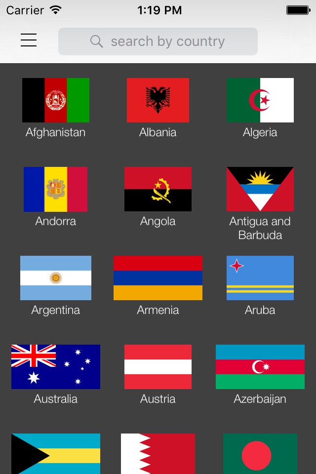 All Flags screenshot 2