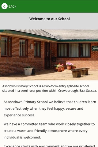 Ashdown Primary School screenshot 2