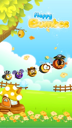 Flappy Bumbee - Honey Bumble Swarm(圖1)-速報App