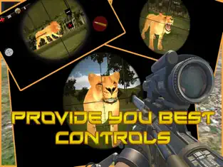 Captura de Pantalla 3 salvaje cazador de leones 2016 - selva de simulación de caza rey 3d: divertido juego completo gratis iphone