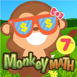 7th Grade Math Curriculum Monkey School Free game for kids