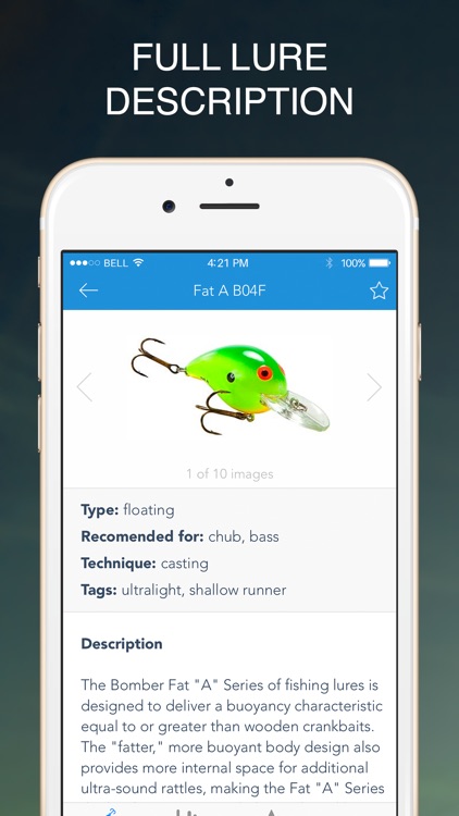 Fishing Lures - Fishing App for Precision Trolling with Best Baits Data