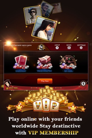 Baccarat Casino Online-Free poker card games-bet，spin & Win big screenshot 3