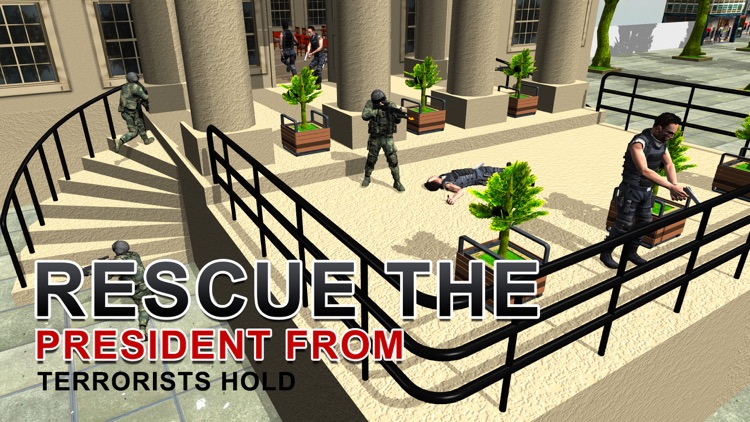 Army Shooter President Rescue – Extreme shooting simulator game