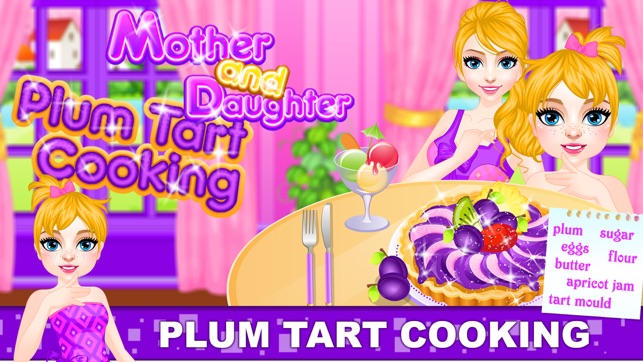 Mother And Daughter Plum Tart Cooking(圖1)-速報App