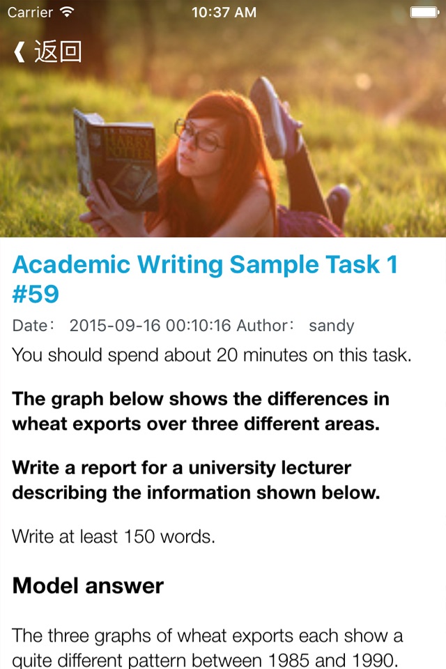 2016 IELTS Academic and General writing Tips - IELTS Writing High Scoring Sample screenshot 3