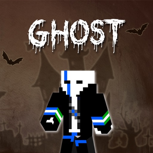 Ghost Skins Lite for Minecraft PE & PC icon