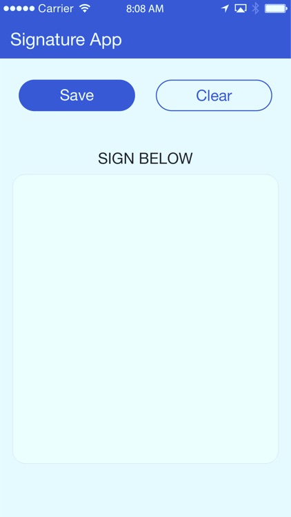 Signature Application