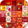 Chinese New Year Cards & Quotes Year of Monkey 2016