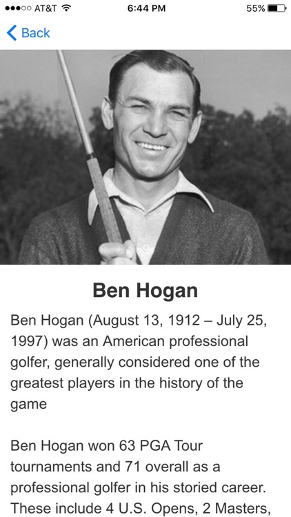 Ben Hogan-Five Lessons on the Tee Shot, Putting & Driving by Golf Hero