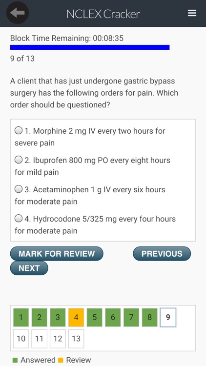 NCLEX RN Nursing Exam QBank