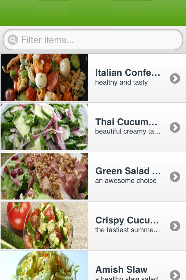 Simple Salad Recipes screenshot 2