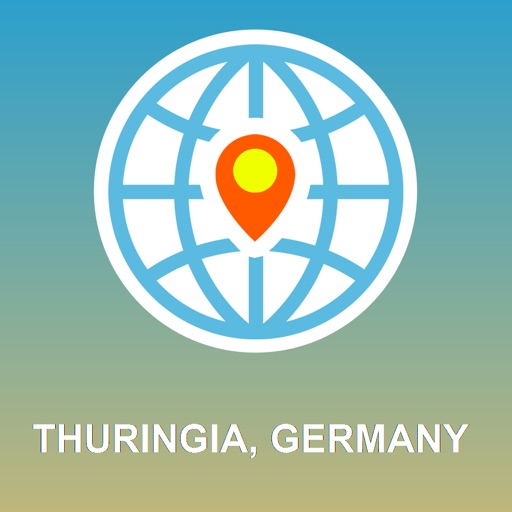 Thuringia, Germany Map - Offline Map, POI, GPS, Directions icon