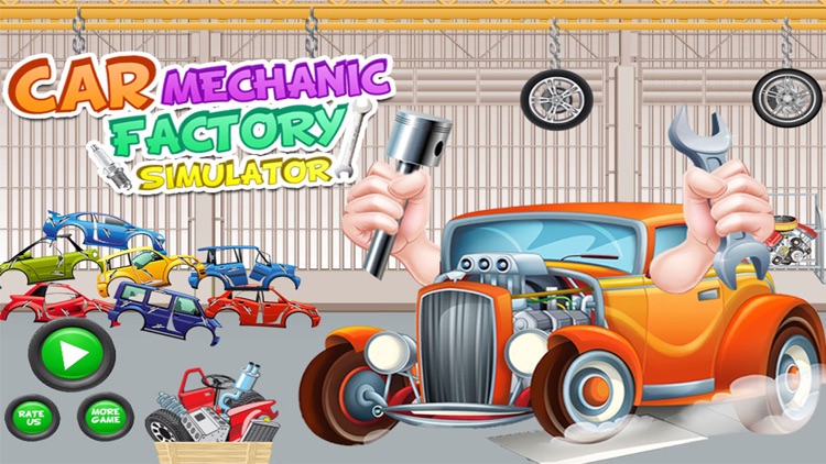 Car Factory Mechanic Simulator & Repair Shop