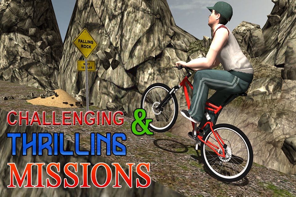 Mountain Bike Simulator – Extreme motorcycle rider racing & parking simulation game screenshot 3