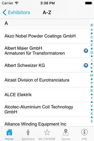 CWIEME Berlin 2016 – Official CWIEME Mobile Guide screenshot 3