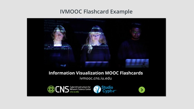 Information Visualization MOOC Flashcard