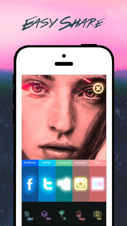 boho - lens flare effects  vhs filter preset chroma key screenshot-4