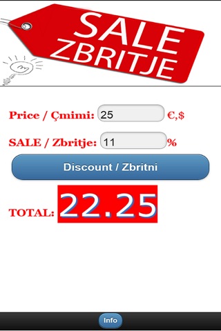 Sale % Zbritje screenshot 4
