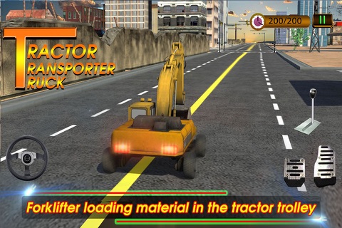 Tractor Transporter Truck screenshot 4
