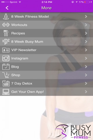 Busy Mum Fitness screenshot 2