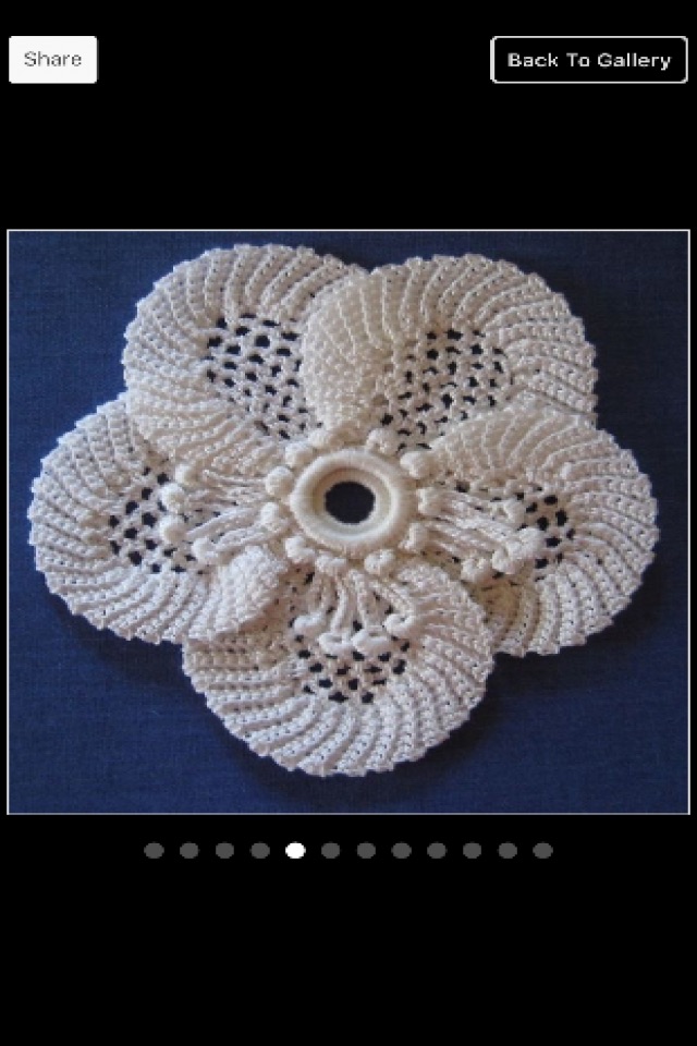 Irish Crochet Patterns screenshot 3