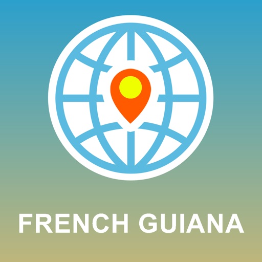 French Guiana Map - Offline Map, POI, GPS, Directions