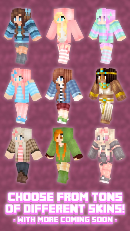 Girl Skins for Minecraft PE (Girl Skins Minecraft PE)