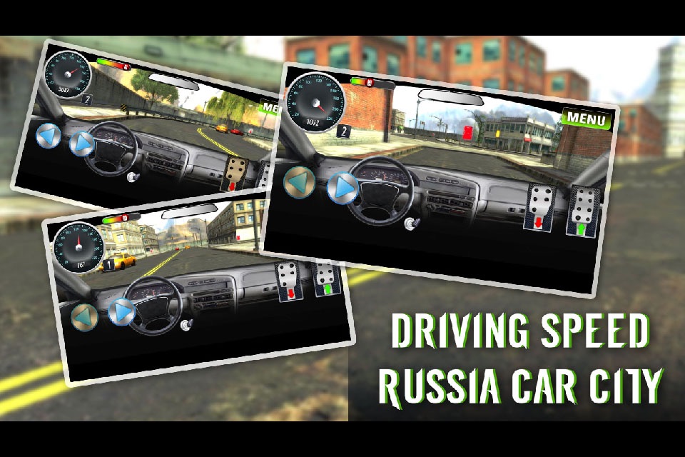 Driving Speed Russia Car City screenshot 3