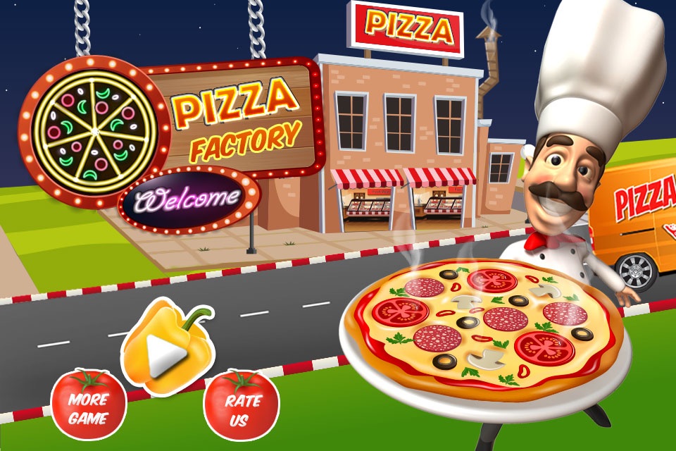 Crazy Chef Pizza Maker Factory Cooking & Delivery screenshot 4
