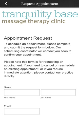 Tranquility Base Massage Therapy Clinic screenshot 3