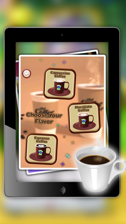 iCe & hot Coffee maker - Make creamy dessert in this cooking fever game for kids screenshot-4