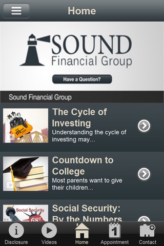 Sound Financial Group screenshot 2