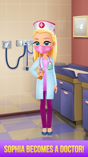 Sophia Grows Up - Makeup, Makeover, Dressup Story(圖4)-速報App