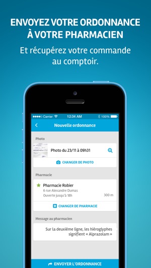 Doctipharma : Envoi ordonnance, pharmacie de garde(圖2)-速報App