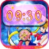 iClock – Manga & Anime : Alarm Clock Sailor Moon Wallpapers , Frames and Quotes Maker For Pro