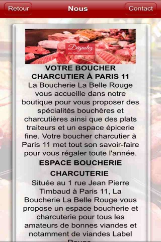 Boucherie La Belle Rouge screenshot 2