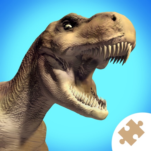Dinosaurs Prehistoric Animals Jigsaw Puzzles : logic game for preschool kids iOS App