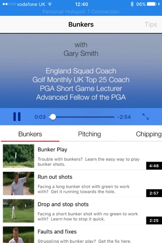 Golf Monthly with Gary Smith - Short Game (Full Content) screenshot 3