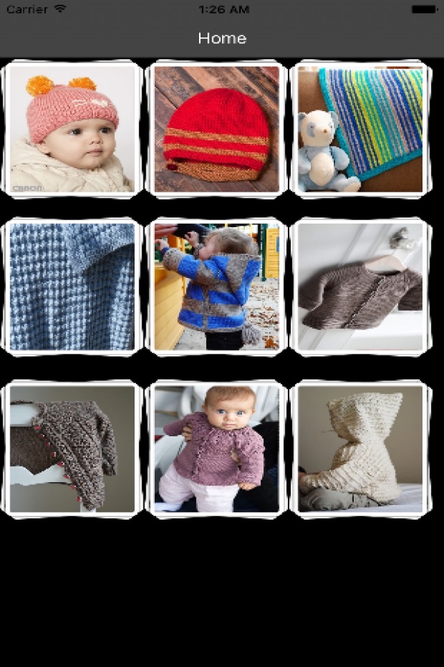 Knitting Patterns For Babies screenshot 3