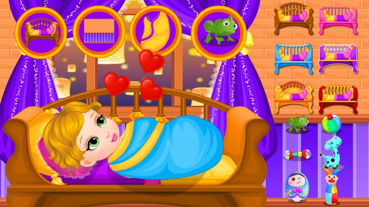 Rapunzel Real Care Newborn Baby - Princess Newborn Baby Care&Baby Dress Up&Baby Games