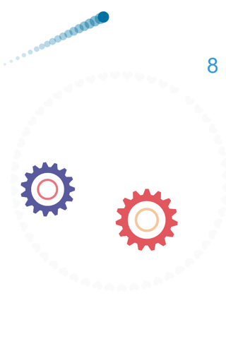 Circles Switch - Zig Zag the Happy Dots in Perfect Ride! screenshot 4