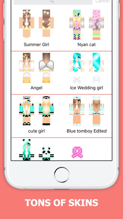 HD Girl Skins for Minecraft PE 2 - Free Skin for Pocket Edition screenshot-3