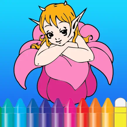 Fantasy elf girl coloring book - Drawing painting for adult Cheats